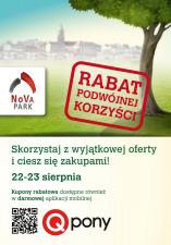 Zakończ lato rabatami w NoVa Park