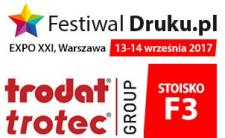 Lasery Trotec na targach FestiwalDruku.pl w Warszawie