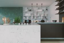 Połączenie białego i czarnego marmuru we wnętrzach – prawdziwy hit aranżacyjny!