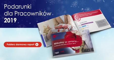 Raport Mikołaj  w pracy. Podarunki dla pracowników 2019