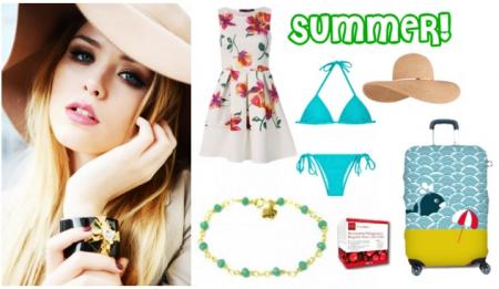 W stylizacji wykorzystano: bransoletka: Venis, www.venis.pl; walizka: BG Berlin, www.bgberlin.pl; ma