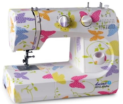 Inspirowana wiosną maszyna do szycia Lidia 2016 marki Łucznik Fot. Łucznik
