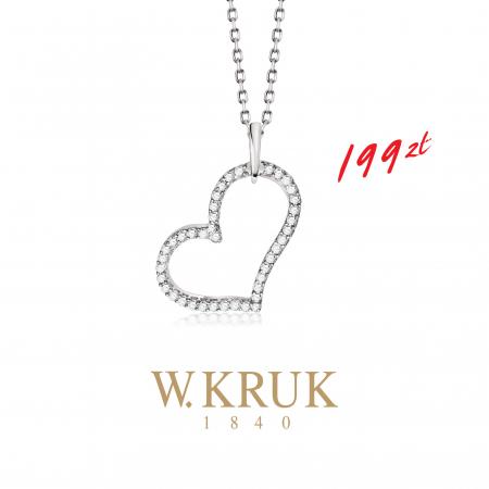 Serce z diamentami W.KRUK 199 zł