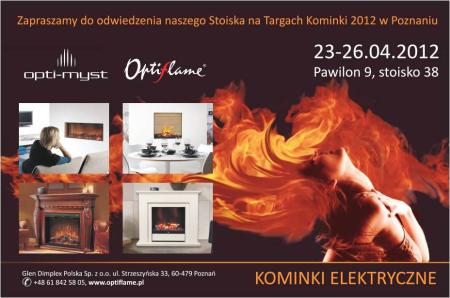 Serdecznie zapraszamy do odwiedzenia naszego stoiska Fot. Optiflame