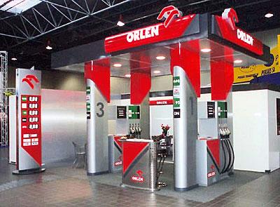 Stoisko handlowe Orlen