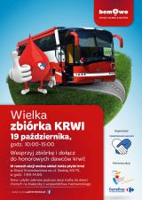 Zbiórka krwi w Galerii Bemowo