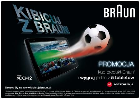 Kibicuj z marką Braun