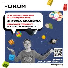 Kreatywne ferie w CH FORUM Gliwice