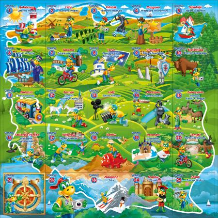 Danonkowa Mapa Polski