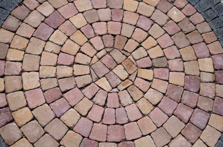 Postarzana kostka Kreta - barwy jesieni i jasny melanż - Buszrem