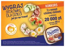 Delma 3. raz rusza z programem „Extra Szkolna Stołówka”