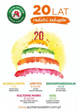 20. urodziny Centrów Handlowych Auchan