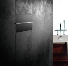 Czarne produkty łazienkowe firmy Viega