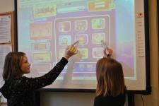 Najstarsza, działająca tablica interaktywna Interwrite.