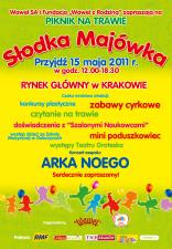 „Słodka Majówka”  z Fundacją „Wawel z Rodziną”