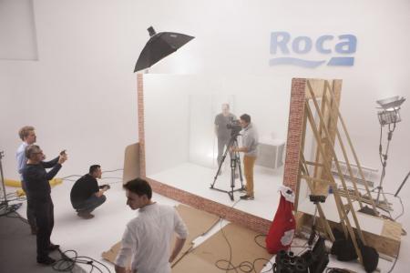 Ireneusz Krosny na planie filmowym ROCA Polska