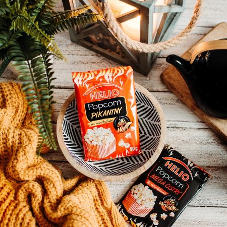 Helio Popcorn pikantny i Mega ostry 2019