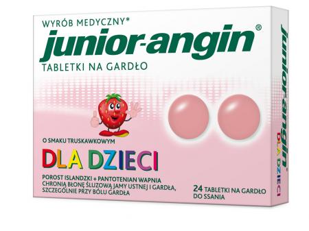 junior-angin na ból małego gardła