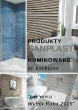 Sanplast w konkursie Łazienka Wybór Roku 2019