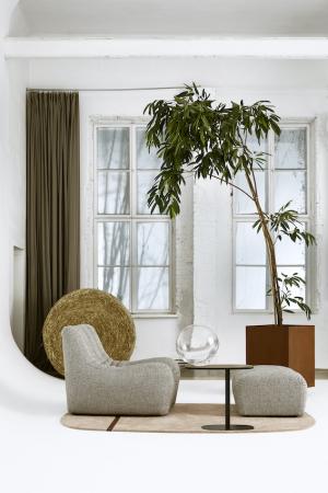 Nobonobo fotel Wadi, pufa Wadi, stolik Nato