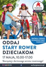 Przynieś stary rower i podaruj radość dzieciakom!