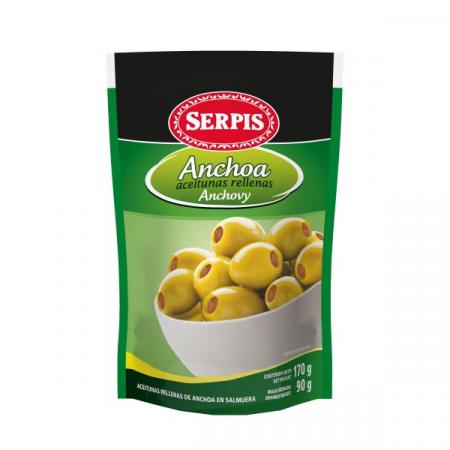 Oliwki Serpis nadziewane cytryną