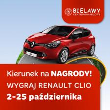 Wyjedź z Centrum Handlowego Bielawy nowym RENAULT CLIO!