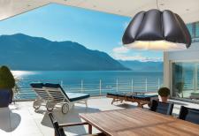 Ogród pełen światła  – Lampa ORCA od Puff-Buff w wersji zewnętrznej