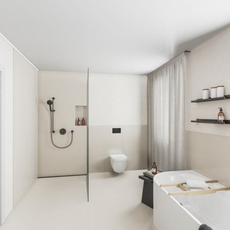 Czarne produkty są obecnie jednym z najpopularniejszych trendów łazienkowych