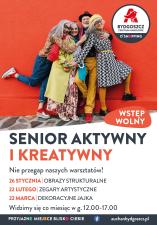 Artystyczne zajęcia dla seniorów w Centrum Handlowym Auchan Bydgoszcz