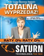 Totalna wyprzedaż w SATURNIE