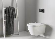 Przyciski uruchamiające Visign for Style do WC w stylowej matowej czerni