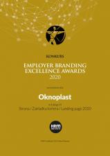 OKNOPLAST doceniony w konkursie Employer Branding Excellence Awards 2020