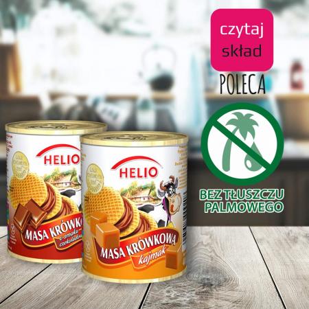 HELIO Masy krówkowe do ciast