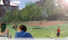 LandAR Architektura Krajobrazu – projekt boiska wielofunkcyjnego w Nidzicy