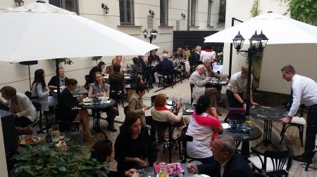 Logos Garden - nowe patio Hotel Logos Kraków