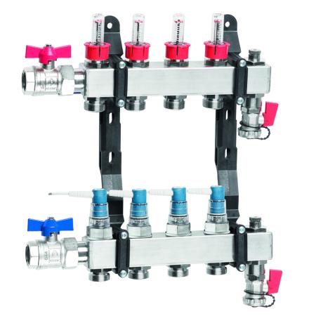 W TacoDrive są wyposażone seryjnie rozdzielacze ogrzewania podłogowego.