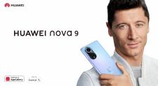 Robert Lewandowski w kampanii promującej najnowszy smartfon Huawei nova 9