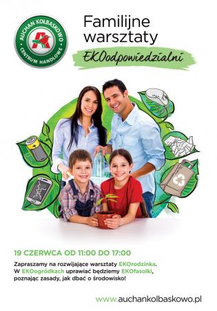 Spotkanie "Ekoodpowiedzialni" w CH Auchan Kołbaskowo