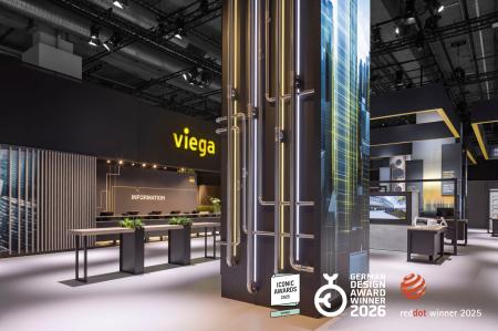 Stoisko firmy Viega na tegorocznych targach ISH