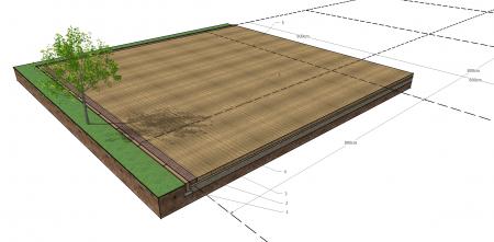Rozkład szczelin dylatacyjnych rys. Buszrem