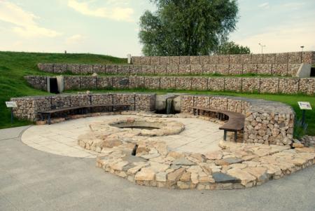 Gabiony - Centrum Wodne SGGW