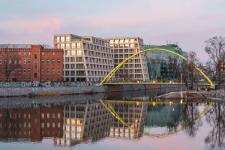 Harmonijna architektura kontrastów na wrocławskim Nadodrzu