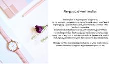 Pielęgnacyjny minimalizm