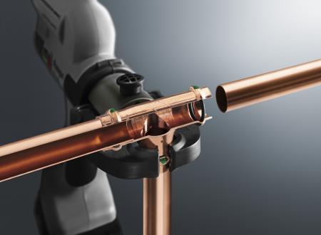 Profipress jest uniwersalnym systemem kształtek zaprasowywanych z miedzi przeznaczonych do łączenia