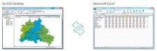 GISconnector for Excel – interaktywne połączenie Microsoft Excel  z GIS