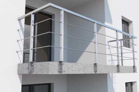 LE-DA4 kotwa mechaniczna w powłoce SQ Ceramic plus klips ze stali nierdzewnej A4A4