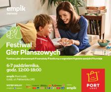 FESTIWAL GIER PLANSZOWYCH – ŁÓDŹ – EMPIK PORT ŁÓDŹ