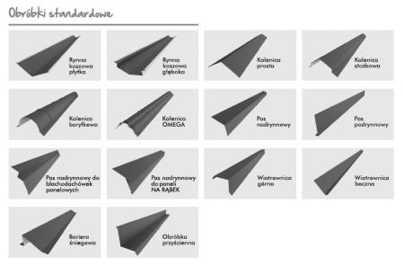 Obróbki blacharskie - Blachy Pruszyński