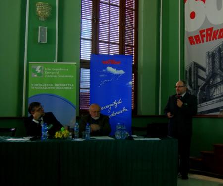 Stanisław Fudali (z prawej) przedstawił stanowisko RAFAKO w sprawie tzw. stali T24